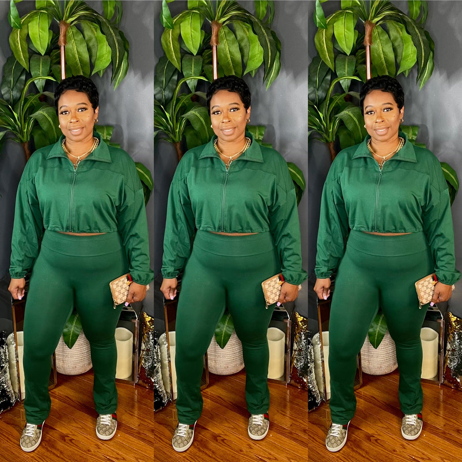 The JuJu Jogger Set (Green)