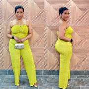 Chartreuse Chic Set (Green) Stretch