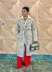 The London Latte Robe Coat (Mocha Latte)