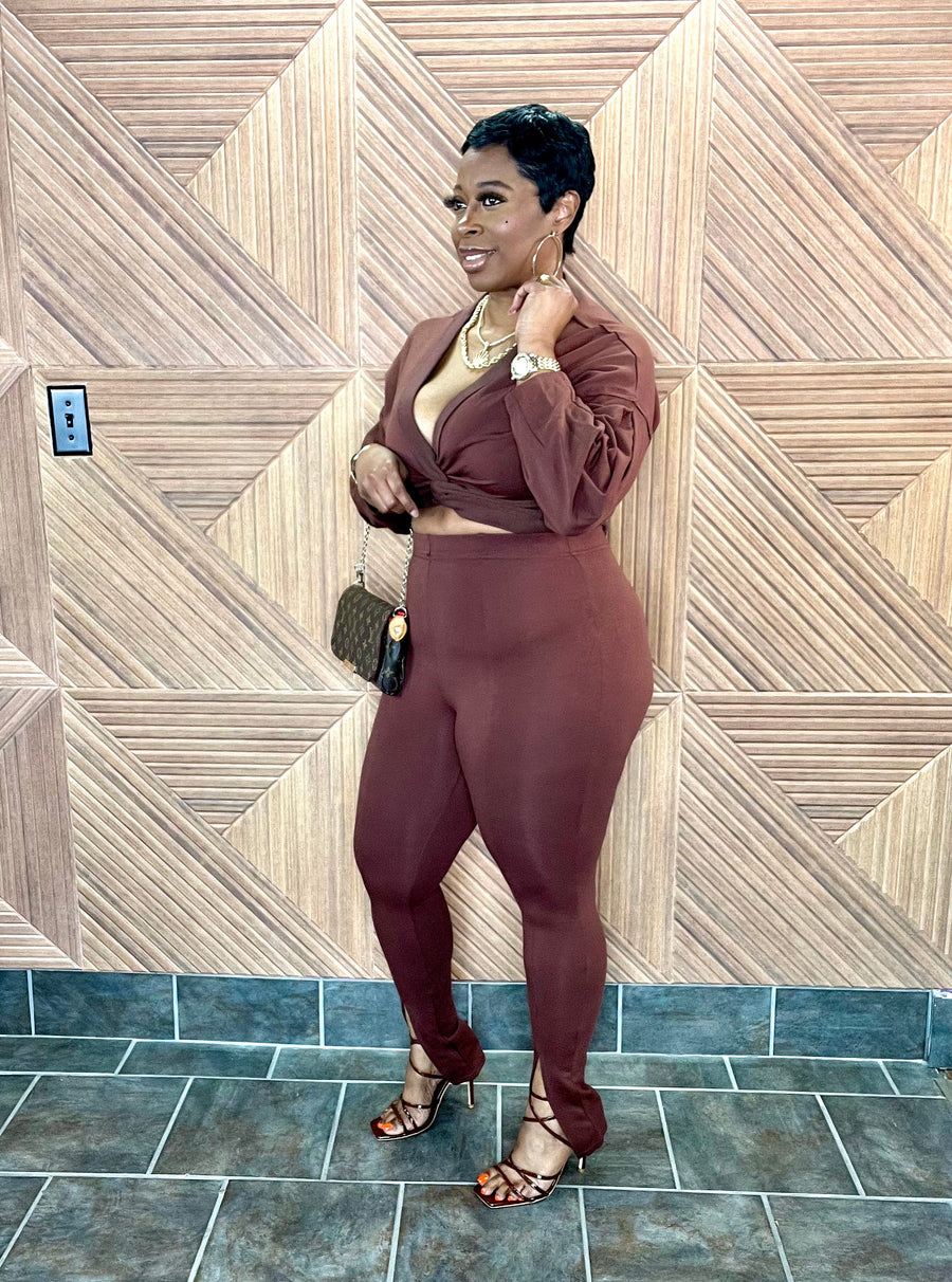 The Social Girl Set (Brown)