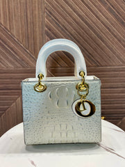 The Lady D.R. Crocodile Luxe Handbag