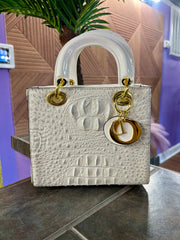 The Lady D.R. Crocodile Luxe Handbag