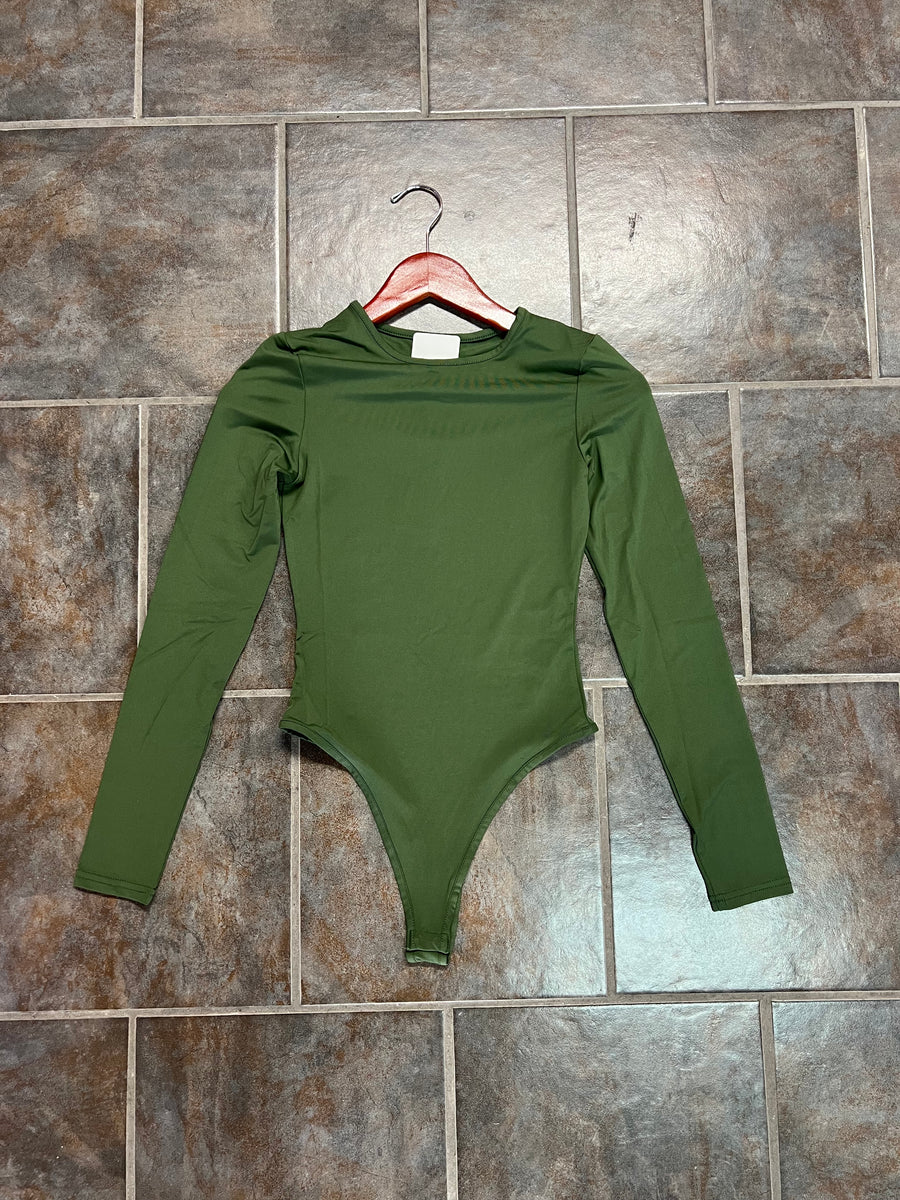 The Monica Bodysuit (Olive)