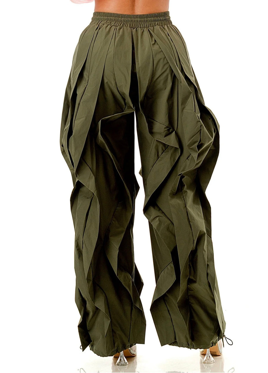 The Bellucci Luxe Pants (Olive)