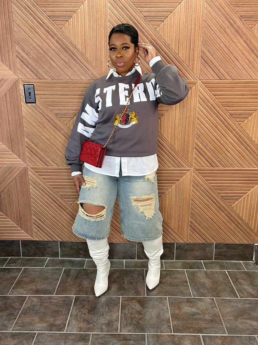 The Vintage Jorts (Vintage Blue)