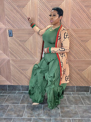 The Bellucci Luxe Pants (Olive)