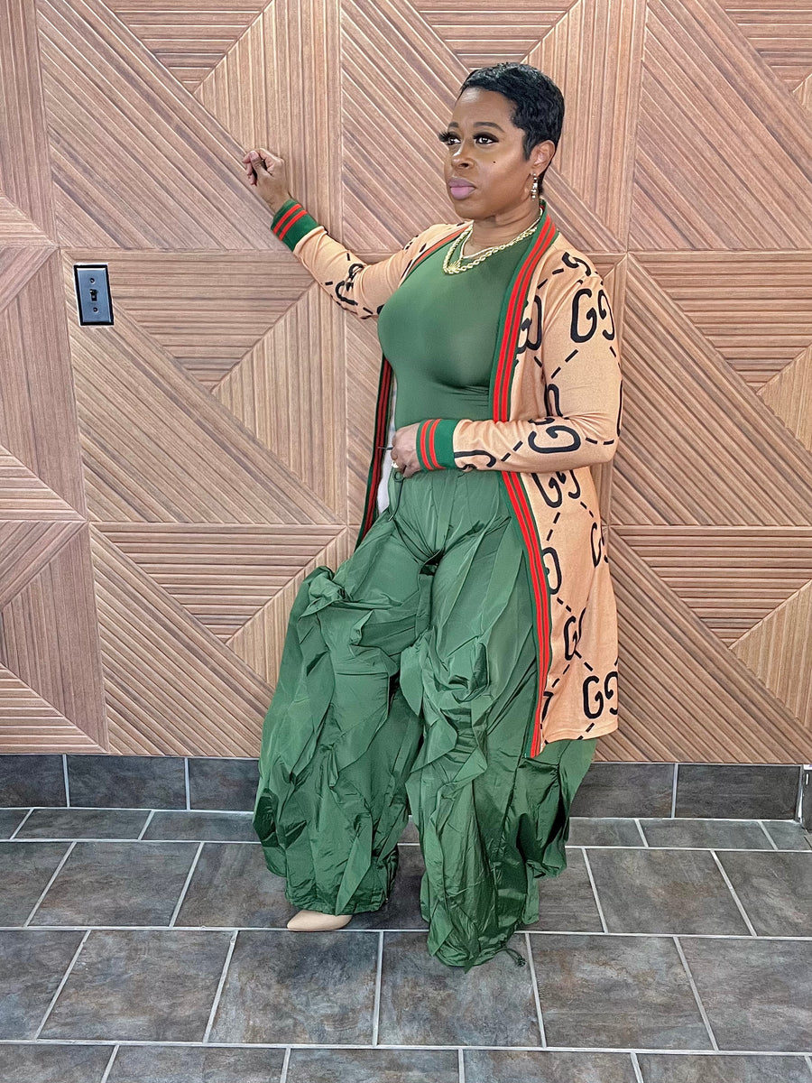 The Bellucci Luxe Pants (Olive)