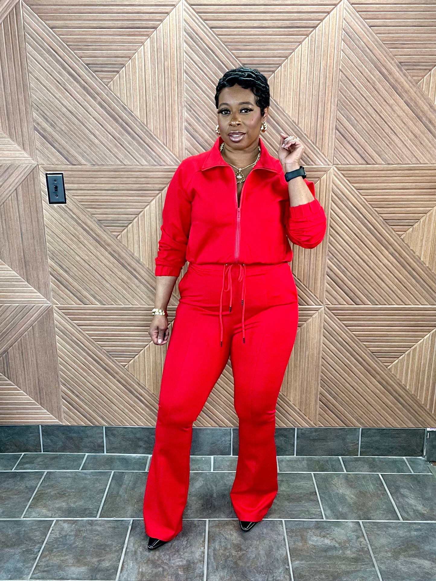 Material Girl Luxe Set (Red)
