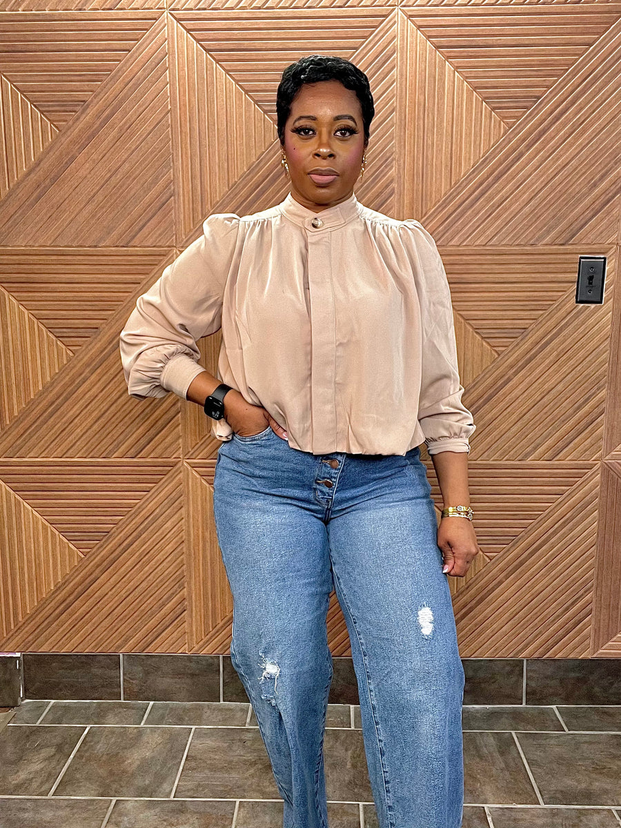 Modern Muse Luxe Jacket (Khaki)