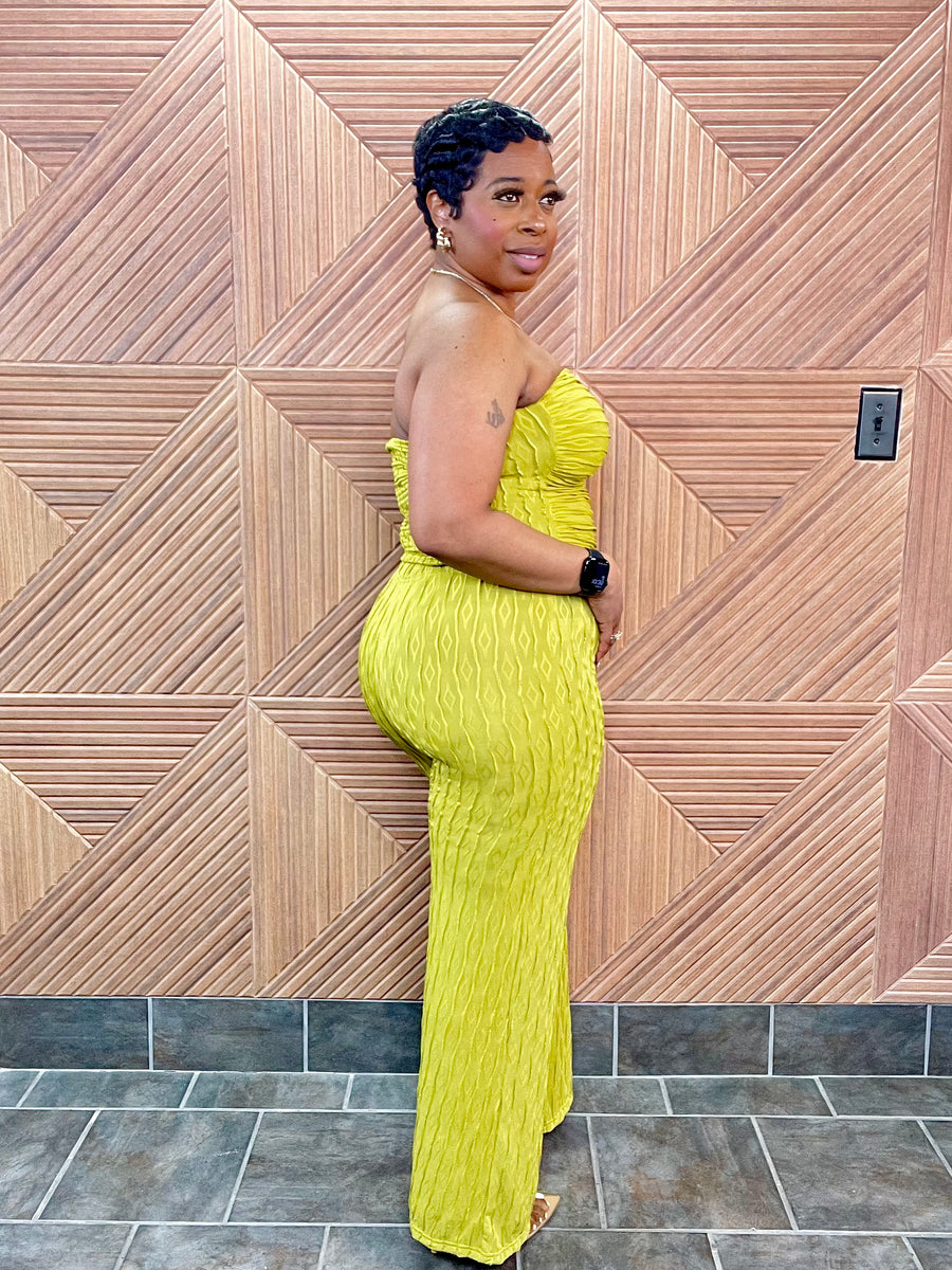 Chartreuse Chic Set (Green) Stretch