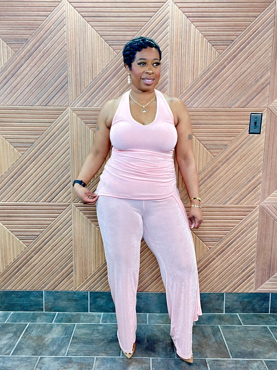 Rosé Allure Jumpsuit