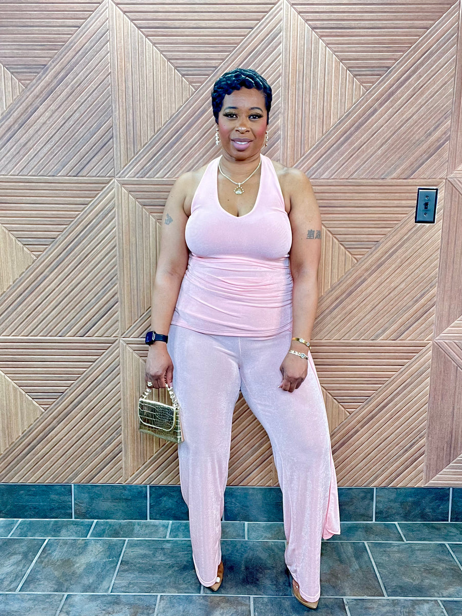 Rosé Allure Jumpsuit