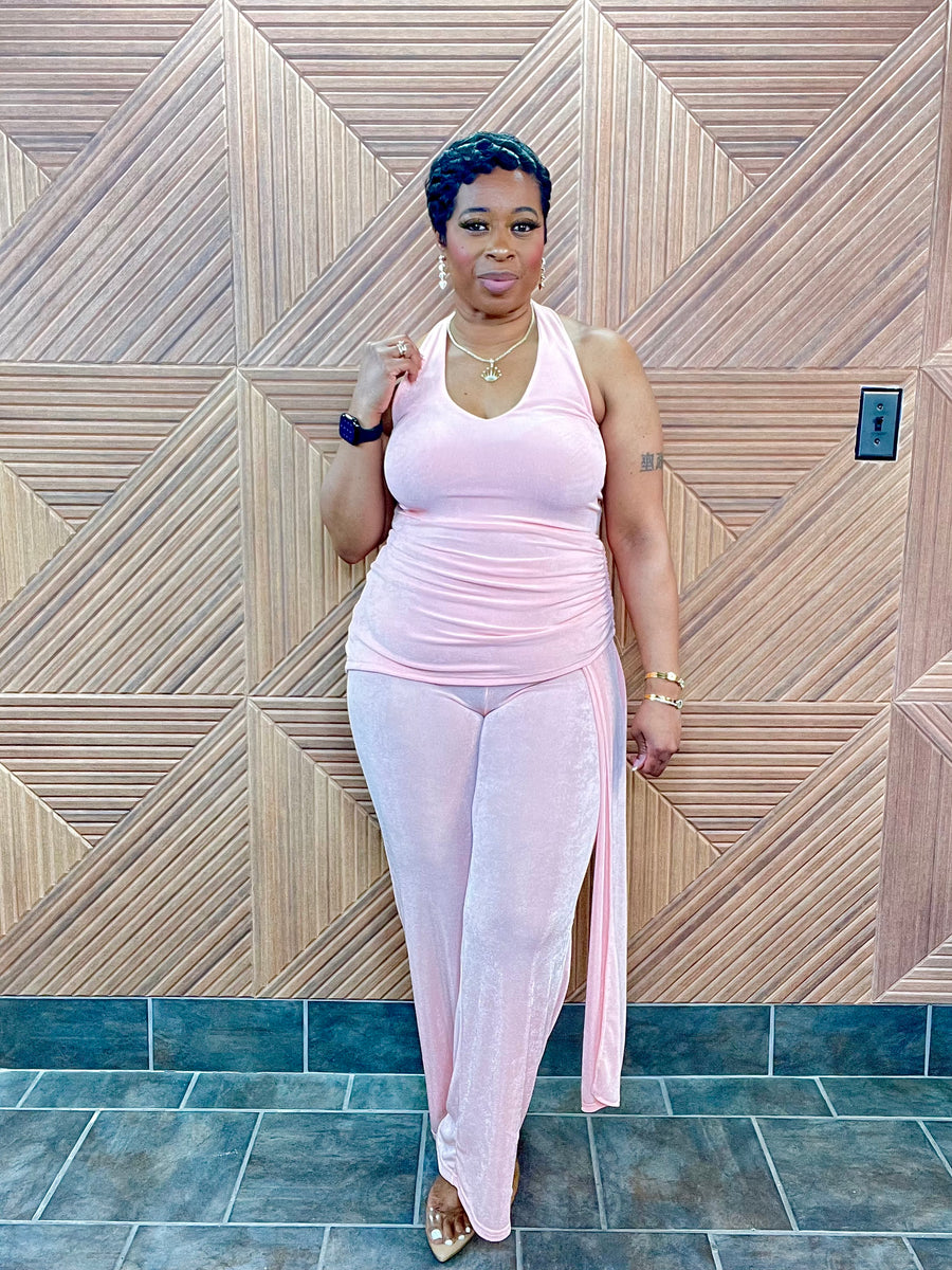 Rosé Allure Jumpsuit