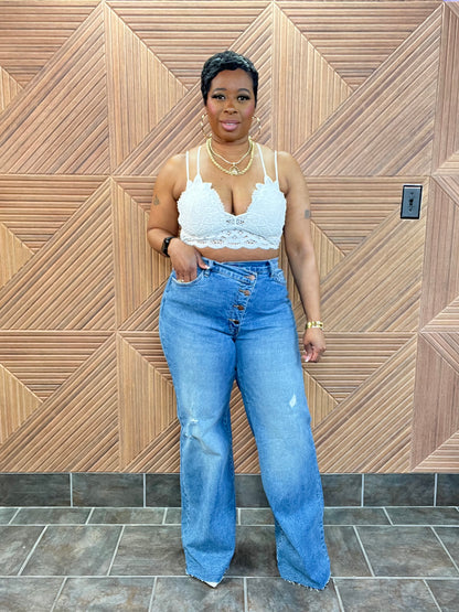 The It-Girl Wide Leg Jeans