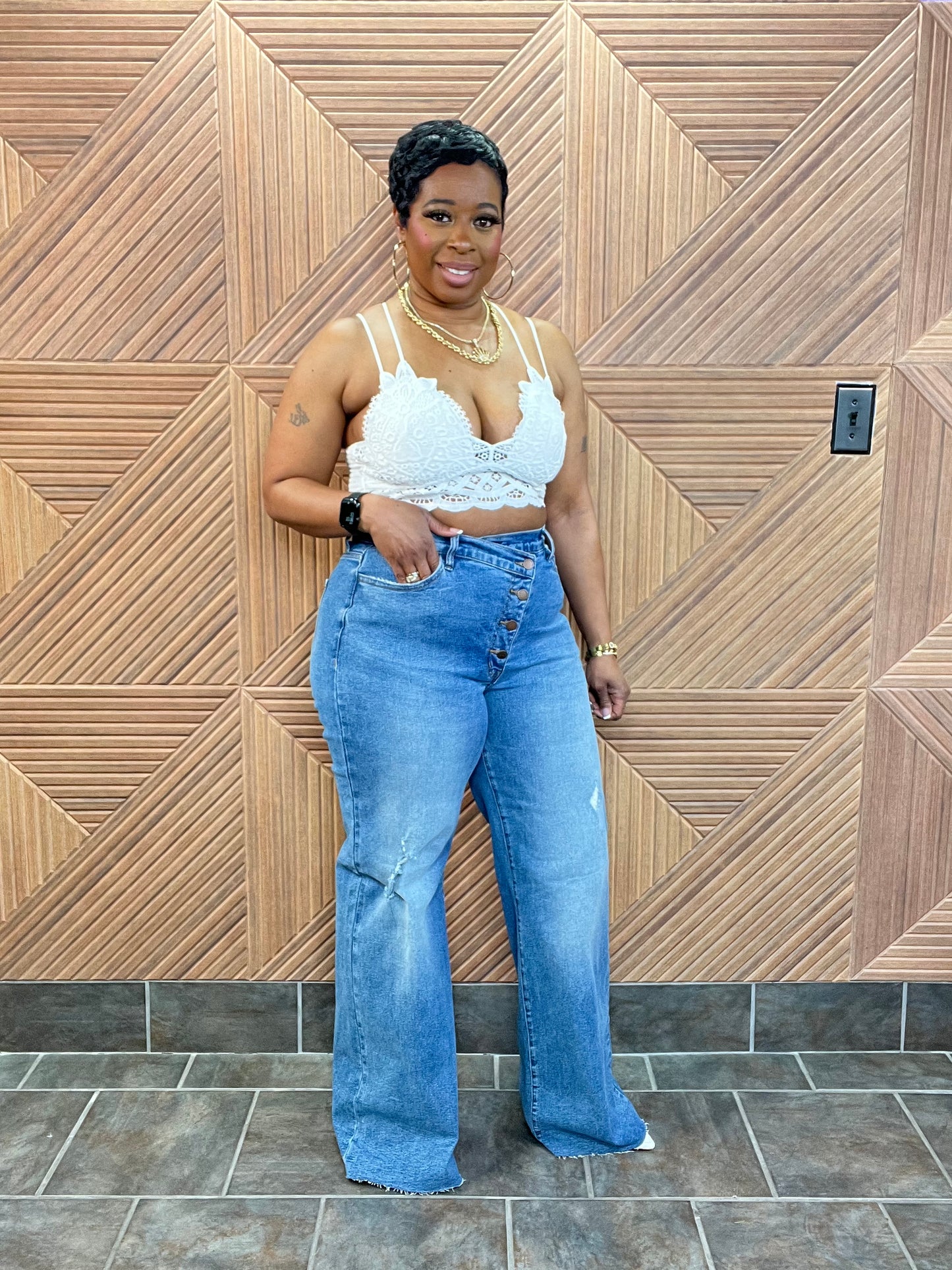 The It-Girl Wide Leg Jeans