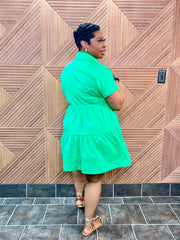 Simply Chic Dress (Green)