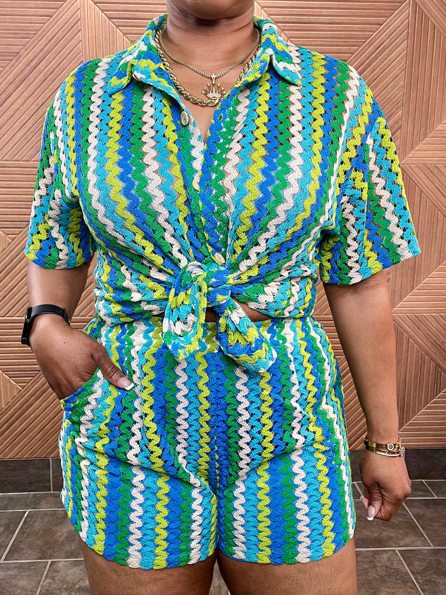 Coastal Wave Crochet Set