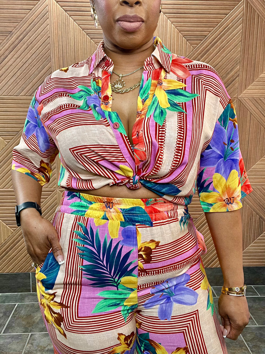 Tropic Flex Linen Set