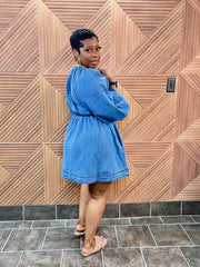 Denim Muse Dress (Med. Denim)