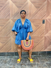 Denim Muse Dress (Med. Denim)