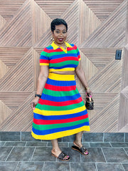 Color Pop Luxe Skirt Set