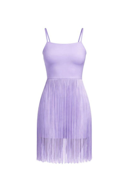Fringe Luxe Cami Set (Lavender)