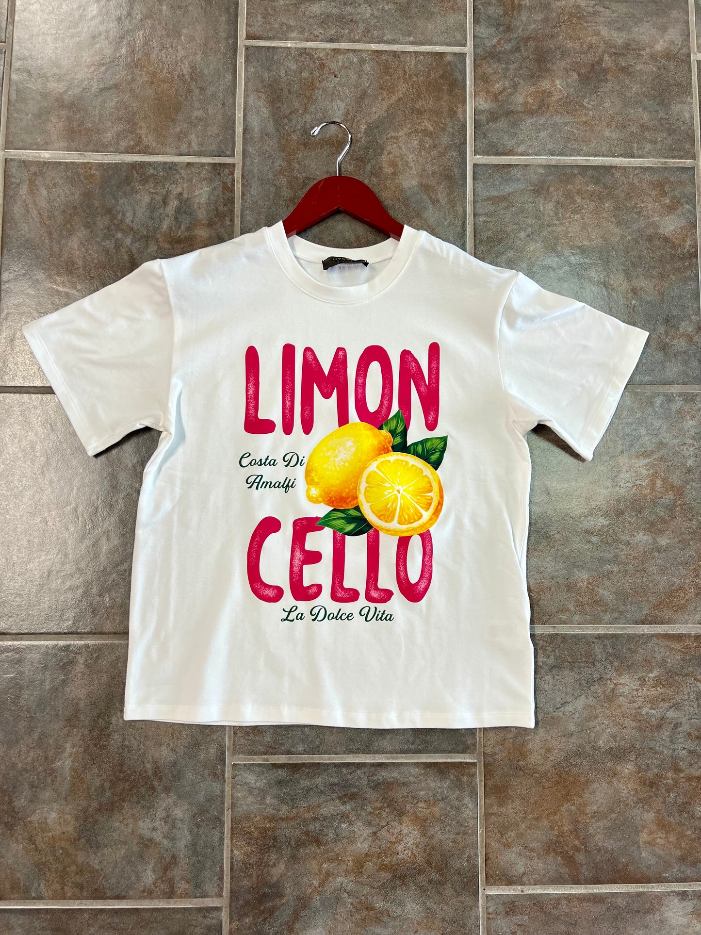 Limoncello Graphic Tee (Off white)