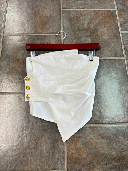 The Riviera Luxe Bandeau (Off white)