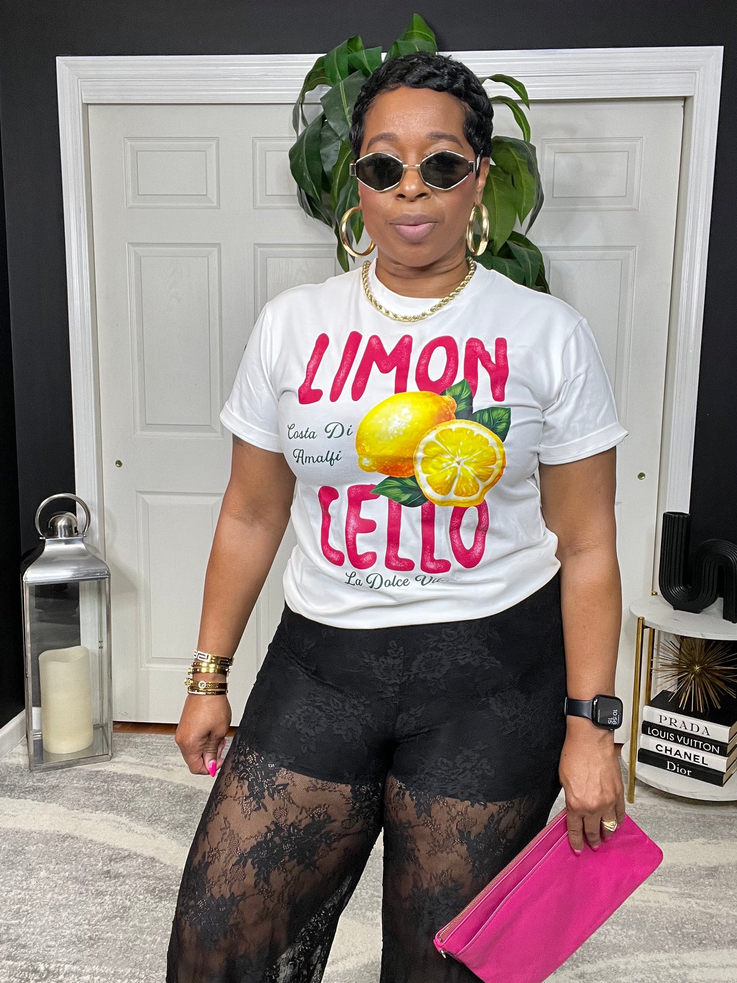 Limoncello Graphic Tee (Off white)