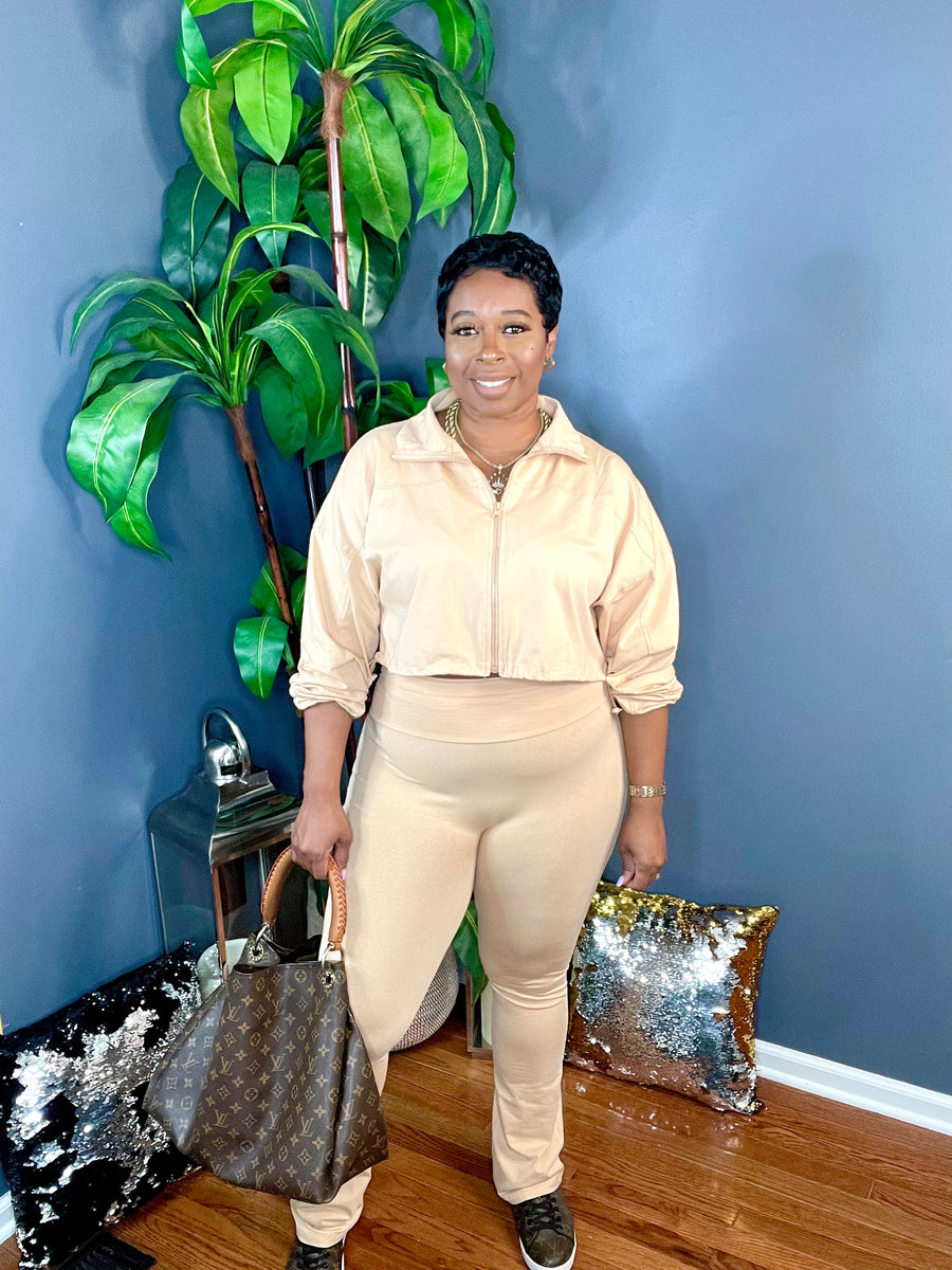The JuJu Jogger Set (Beige)