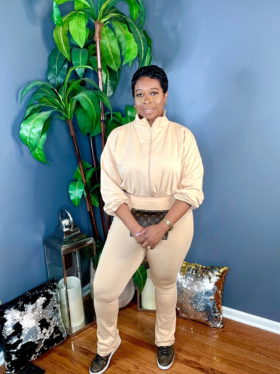 The JuJu Jogger Set (Beige)
