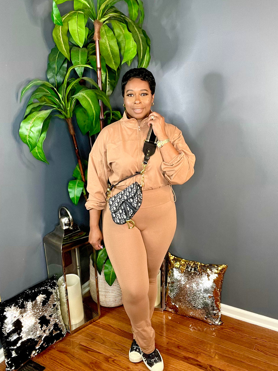 The JuJu Jogger Set (Mocha)