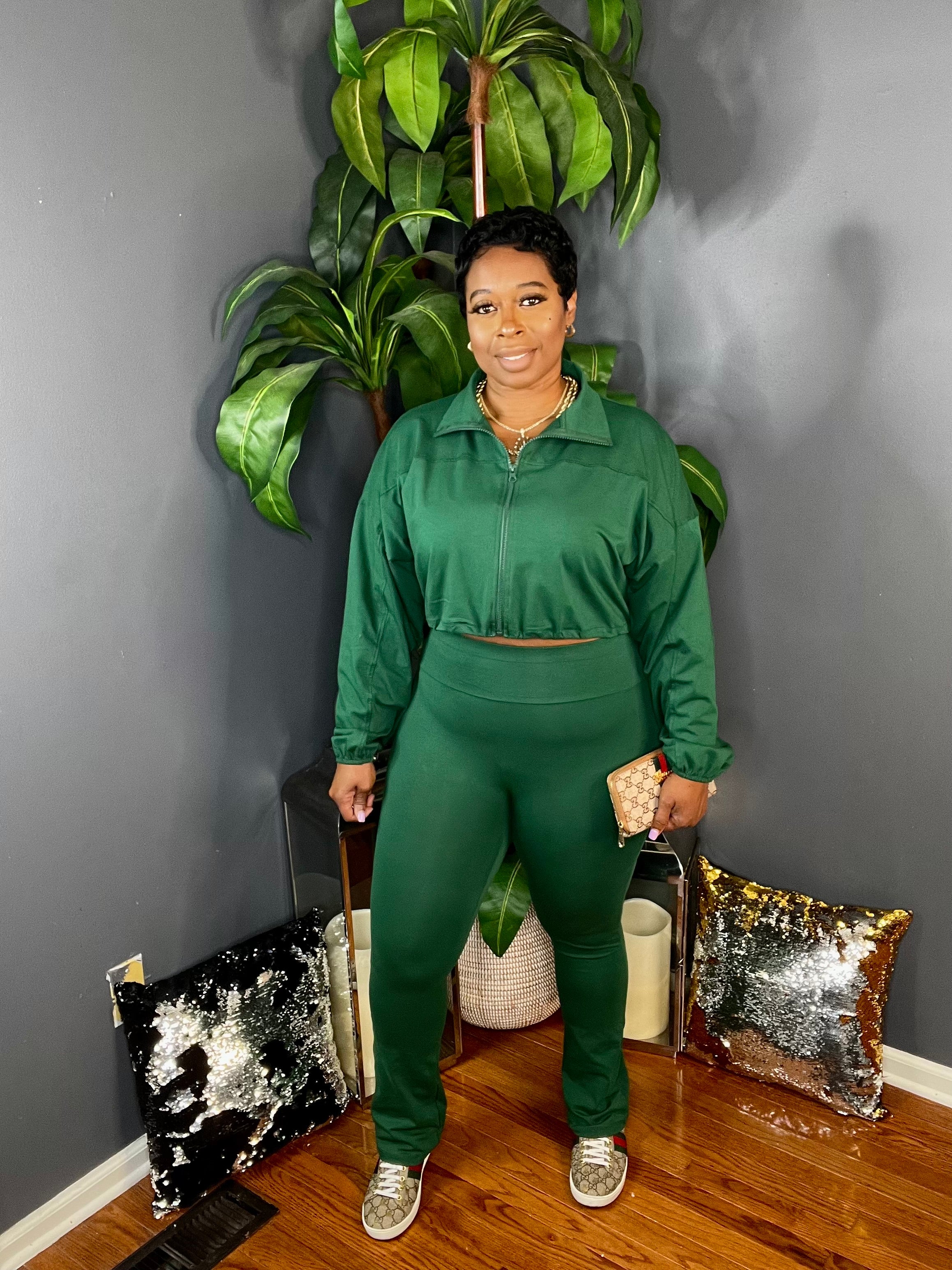 The JuJu Jogger Set (Green)