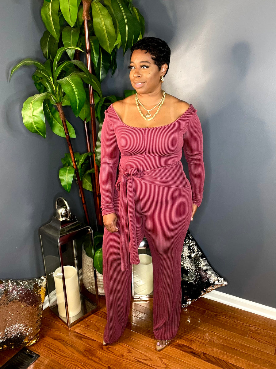 The Pretty Chic Jumpsuit (Ruby)