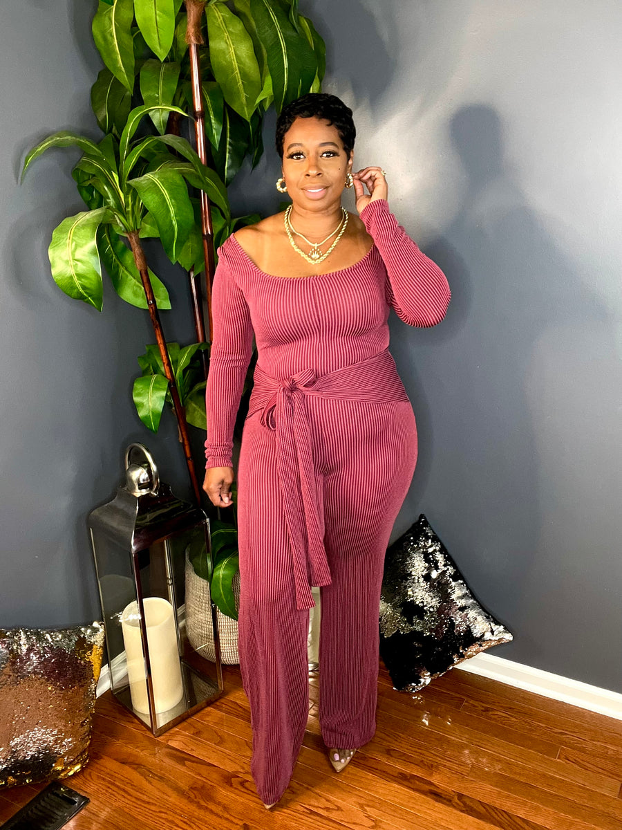 The Pretty Chic Jumpsuit (Ruby)
