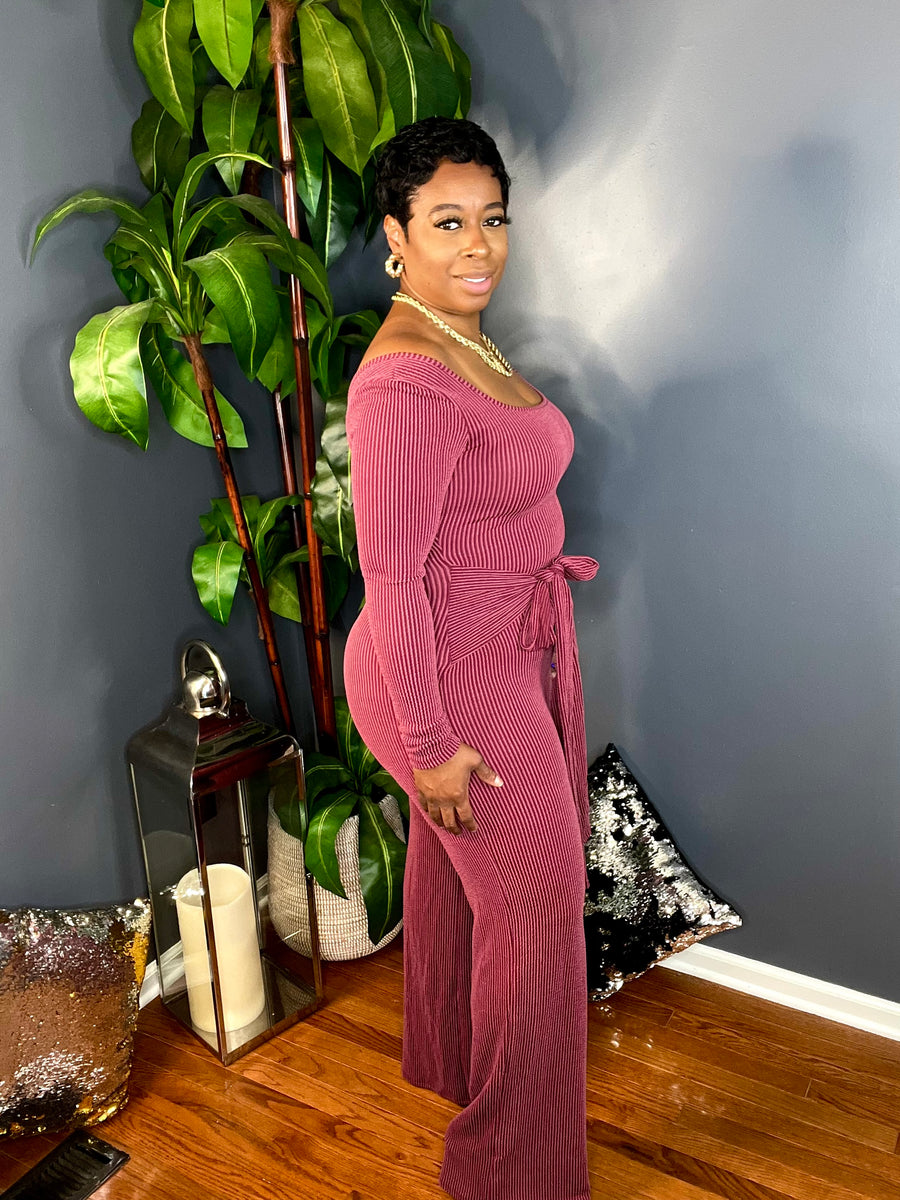 The Pretty Chic Jumpsuit (Ruby)