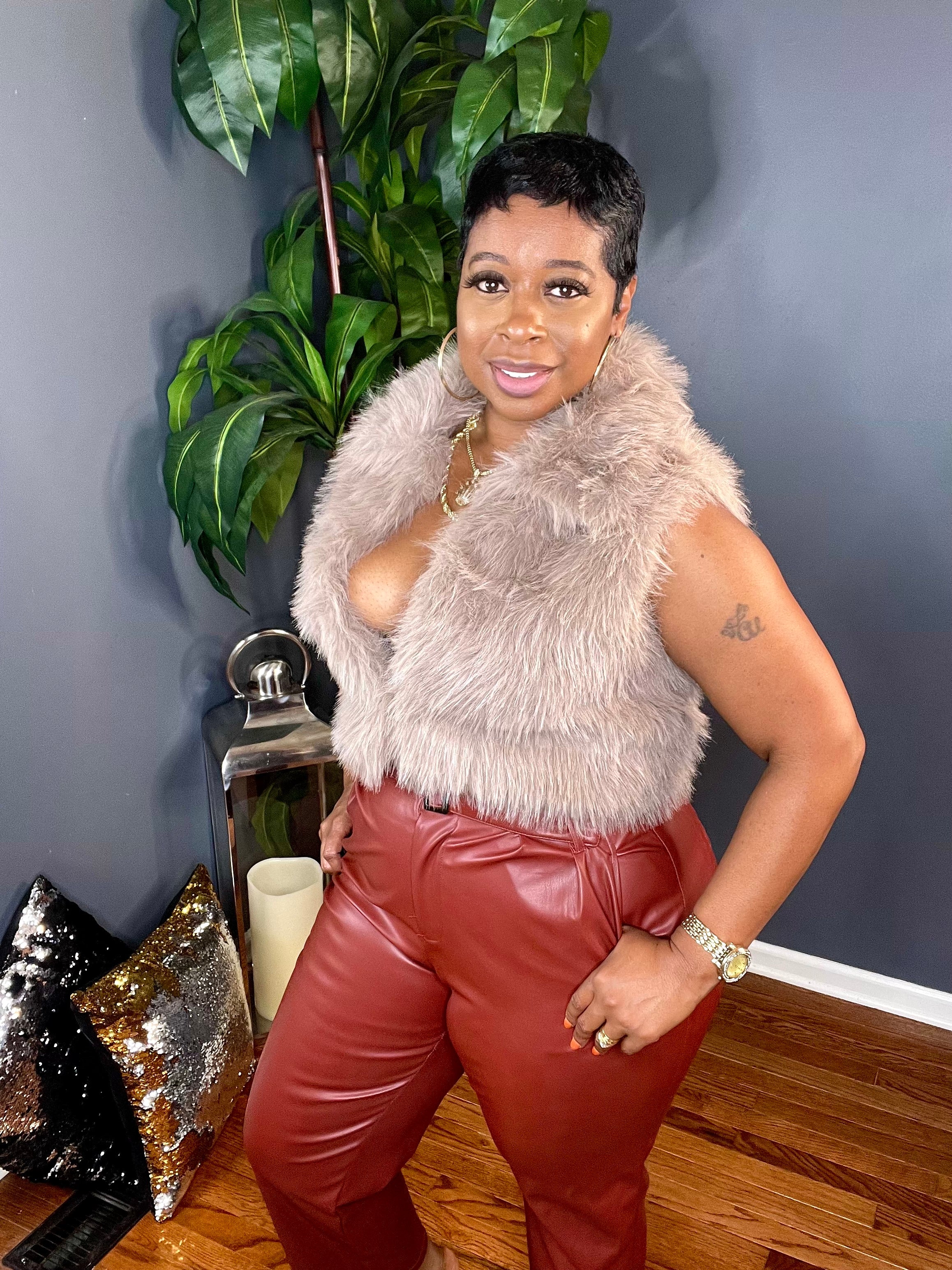 The Minka Luxe Fur Vest (CoCo)