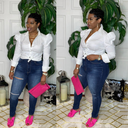 BIANCA Skinny Jeans (Dk.Blue) Size 3 left
