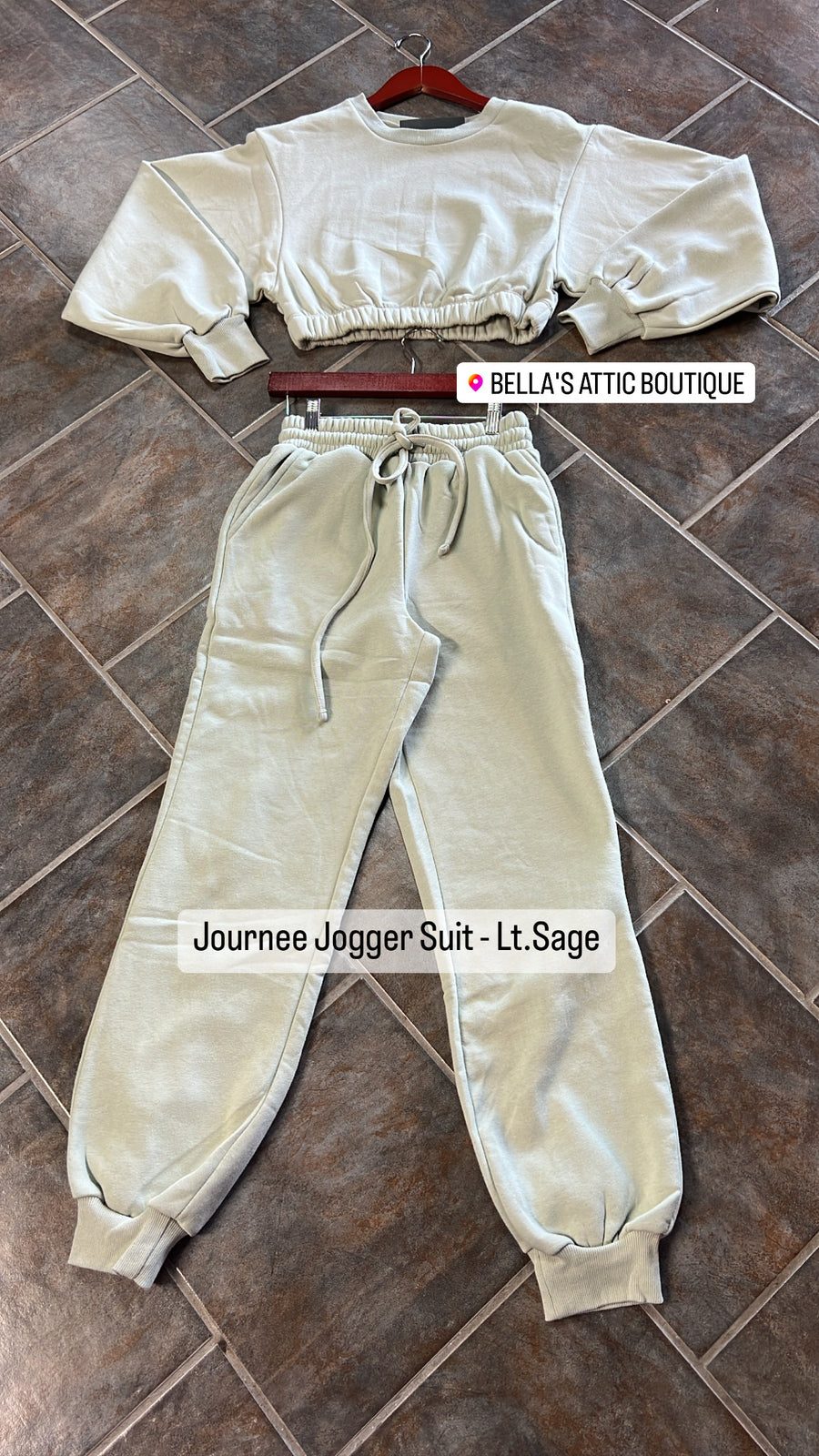 The JOURNEE Jogger Basic Set (Lt.Sage)