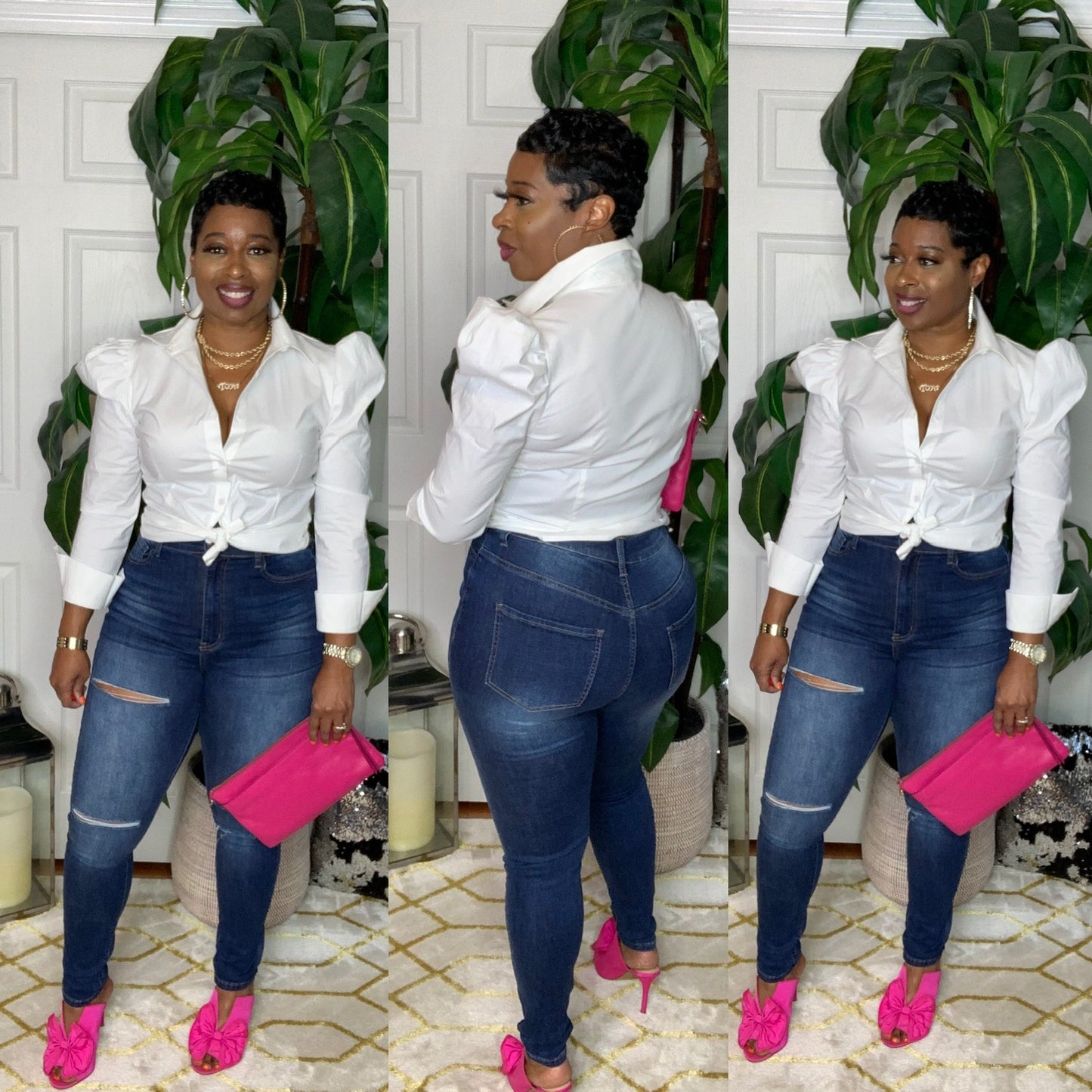 BIANCA Skinny Jeans (Dk.Blue) Size 3 left