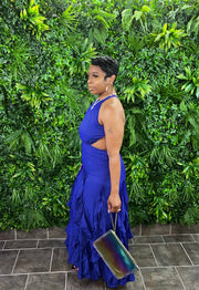 The Royalty Maxi Dress (Royal Blue)