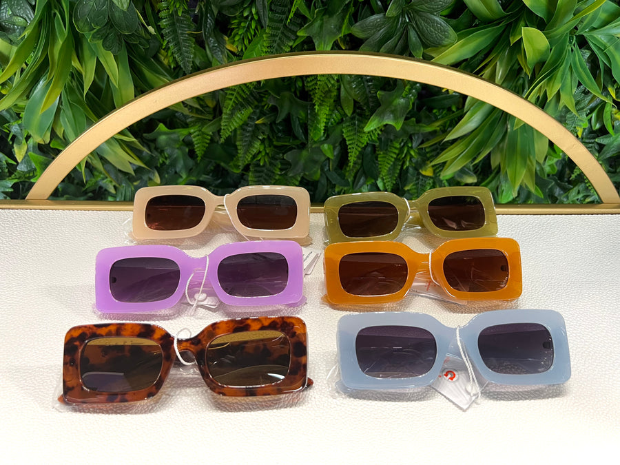 The “BEENA” Rectangular Sunglasses