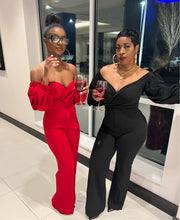 The NOTHING BUT LOVE Jumpsuit (Black OR Red)