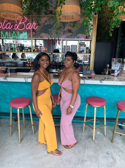 CABANA BAE Jumpsuit (Mauve)