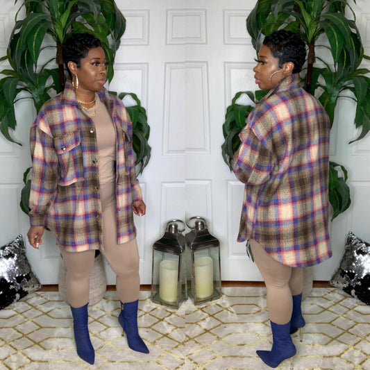 MULATTO Flannel Jacket (Brown)